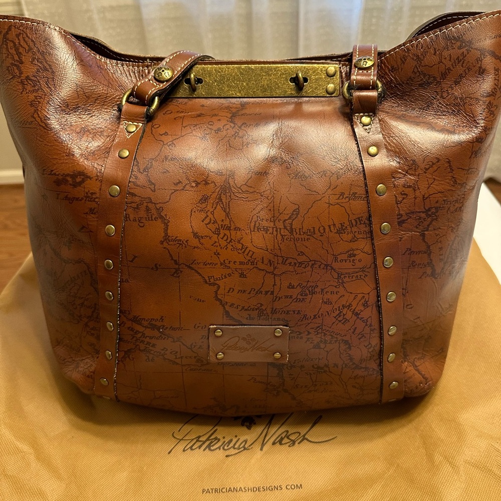 Patricia Nash Map Tote
